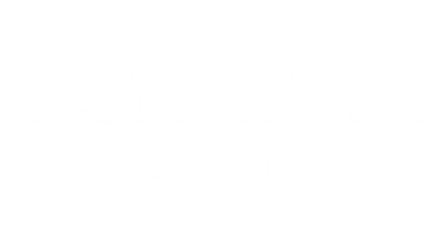 journalism preservatisaon society logo